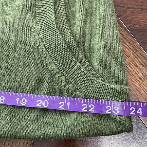 Daniel Cremieux Men's Sage Green Sweater Vest Size XXL Pima Cotton Golf Office - Picture 6 of 6